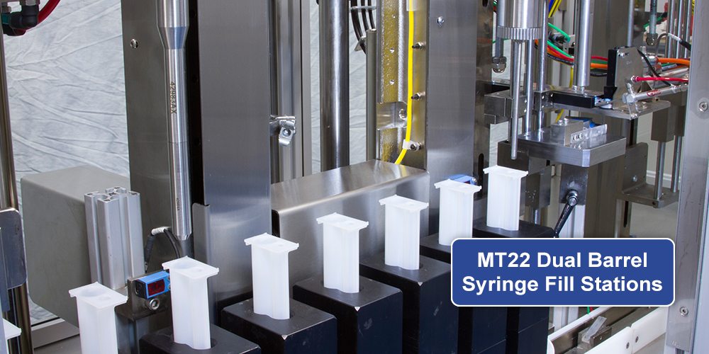 Dual Barrel Syringe Filler ProSys Servo Filling Systems