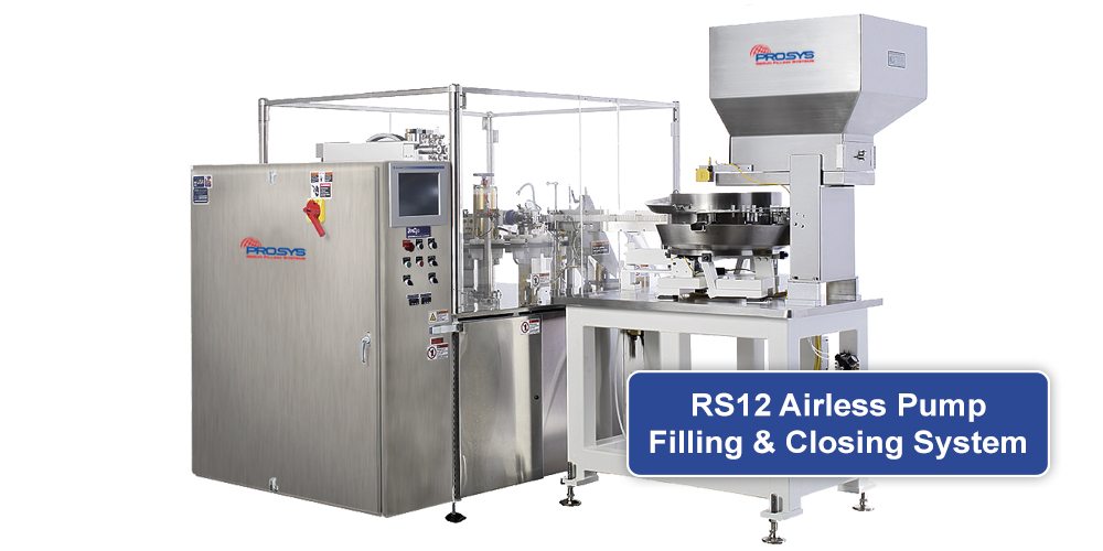 Automatic Airless Pump Filler ProSys Servo Filling Systems