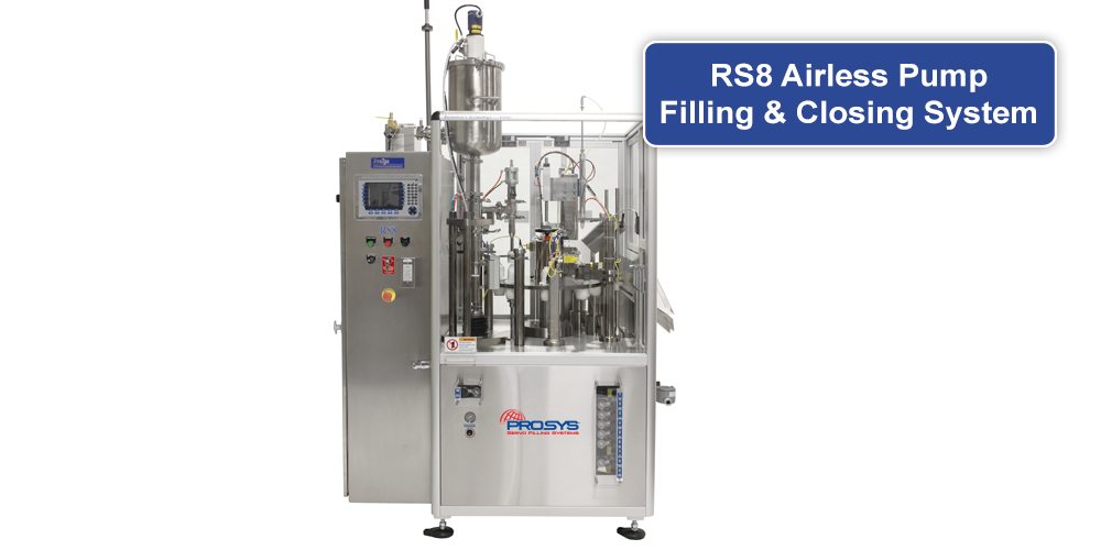 Airless Pump Filler ProSys Servo Filling Systems