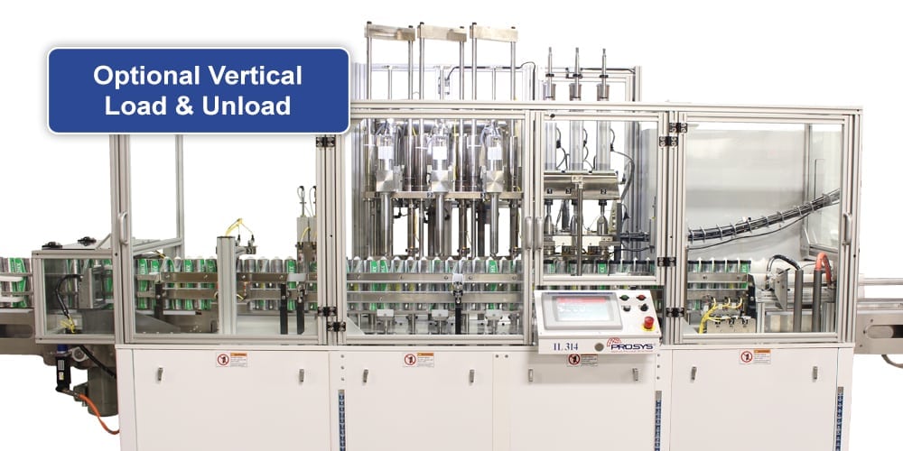 High Speed Automatic Cartridge Filling ProSys InLine Cartridge Filling
